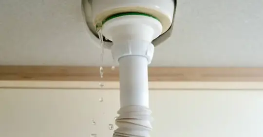 leak under sink